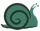 Snail illustration Telù logo